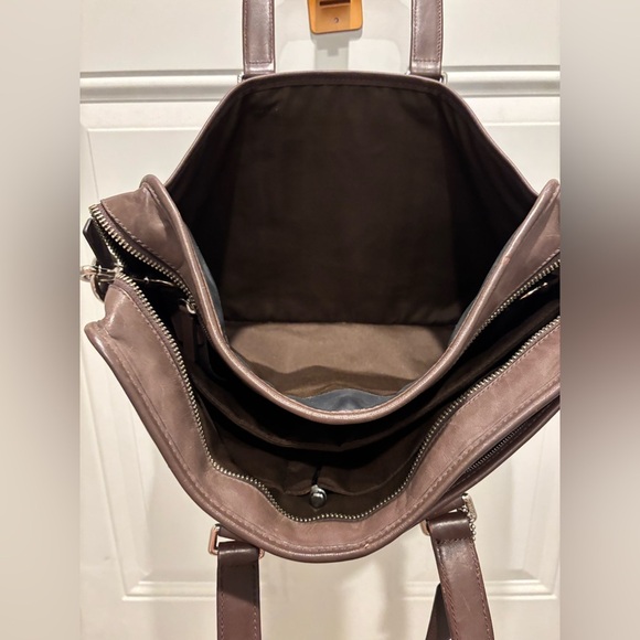 COACH Lexington Embassy Brief - Unisex,  leather laptop bag 👜 - Picture 4 of 11